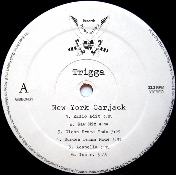 Trigga - New York Carjack / No Tomorrow